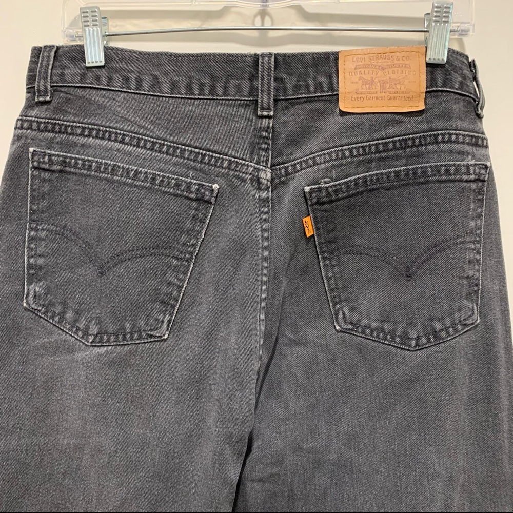 Vintage Orange Tab Black Levi’s Made in 🇨🇦